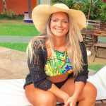 Fani Pacheco estuda medicina. (Foto reprodução)