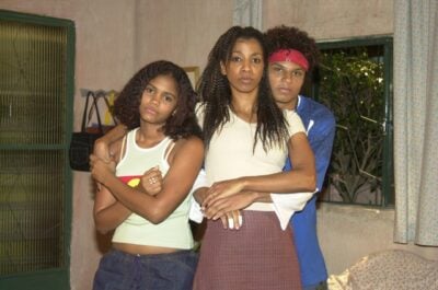 Jessica Sodré, Adriana e Agles Steib, em Senhora do Destino. (Foto: Divulgação)
