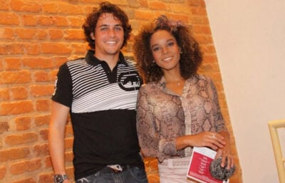 Aparecida Petrowky e Felipe Dylon (Foto: Reprodução)