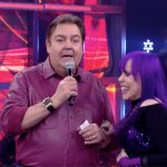 Faustão e Baby do Brasil (Foto: Reprodução/ Globo)