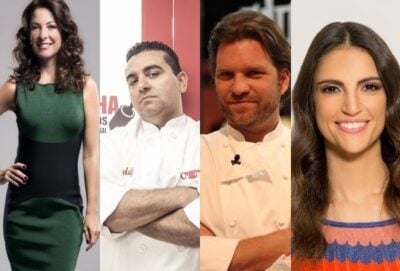 Apresentadores culinários. Foto - montagem.
