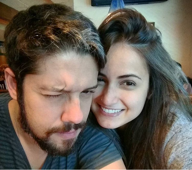 Mari Palma e Siani. Foto - reprodução/arquivo pessoal.