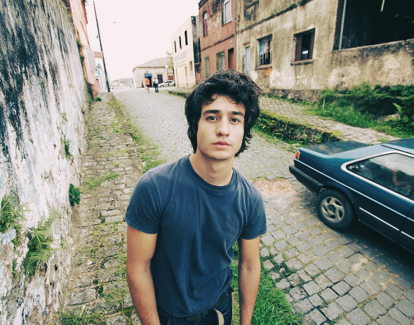 Tiago Iorc em 2008. Foto - reprodução/arquivo pessoal.
