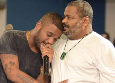 Arlindo Neto e Arlindo Cruz (Foto: Reprodução/Instagram).