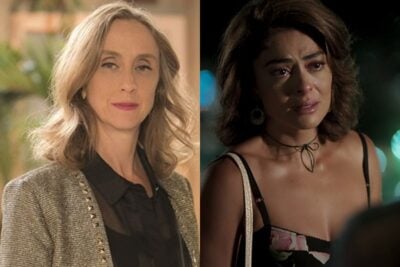 Jacy quer que sobrinha se afaste do marido de Bibi. (Foto: Montagem/TV Foco)