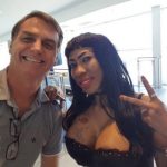Jair Bolsonaro e Inês Brasil (Foto: Reprodução/Twitter)