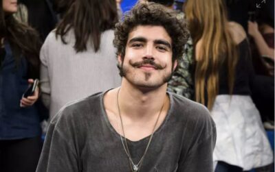 O ator Caio Castro (Foto: Ramón Vasconcellos/TVGlobo)