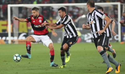 Jogo entre Botafogo e Flamengo válida pela Copa do Brasil
(Foto: Gilvan de Souza/Flamengo)