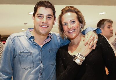 Evaristo Costa e Amália Stringhini (Foto: Manuela Scarpa/Brazil News)