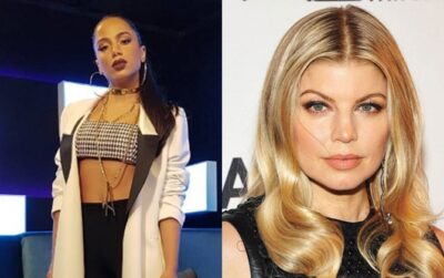 Anitta e Fergie. (Foto: Reprodução)