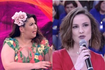 Mariana fica em choque com nota. (Foto: Reprodução)