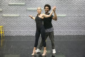 Adriane Galisteu no ensaio para a 'Dança dos Famosos' (Foto: Globo/Rafael Campos)