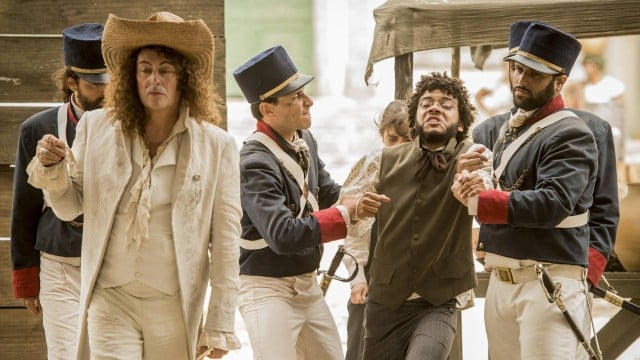 Libério (Felipe Silcler) em cena de "Novo Mundo" (Foto: Divulgação)