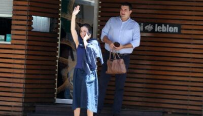 Renata Vasconcellos e o marido, Miguel Athayde
(Foto: André Freitas/Ag News)