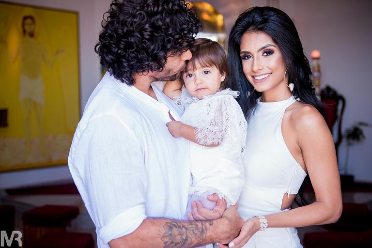 Jesu Luz,, Carol Ramiro e a filha (Foto: Divulgação)