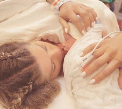 Karina Bacchi e Enzo (Foto: Reprodução)