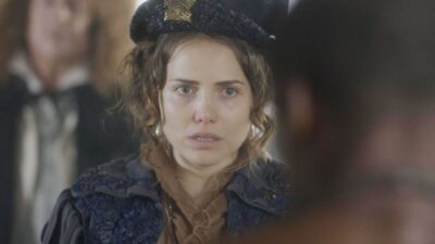 A princesa fica chocada em Novo Mundo (Foto: Reprodução/Globo)