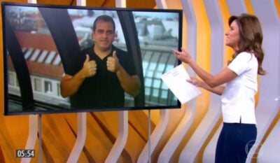 Apresentadora do 