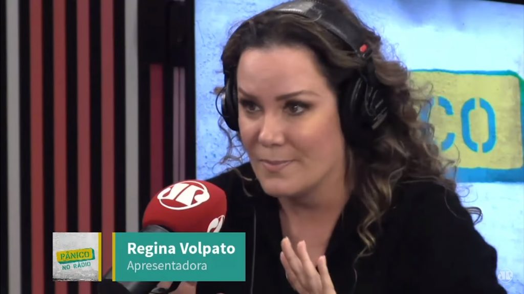 A apresentadora Regina Volpato. (Foto: Reprodução)