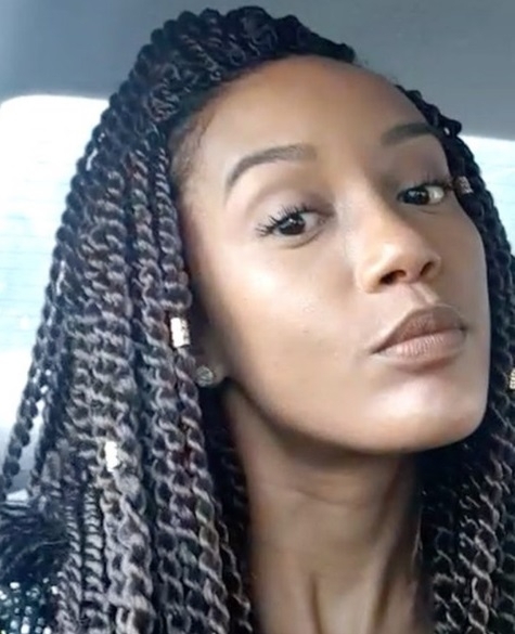 Taís Araújo muda o visual e faz tranças no cabelo