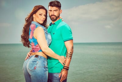 Viviane Araújo e Radamés (Foto: Reprodução)