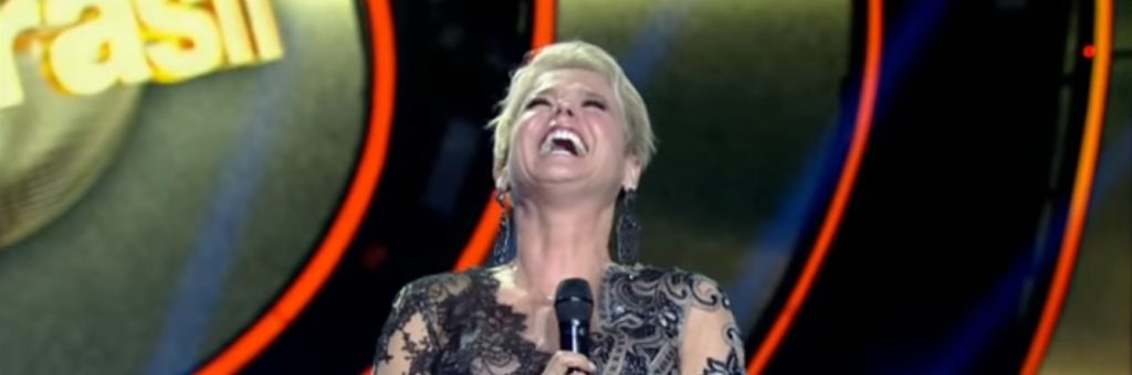Xuxa durante o "Dancing Brasil". (Foto: Reprodução/Record) Xuxa durante o "Dancing Brasil". (Foto: Reprodução/Record)