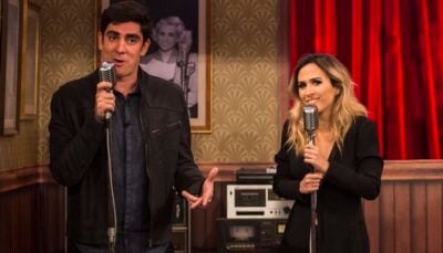 Marcelo Adnet e Tatá Werneck no 