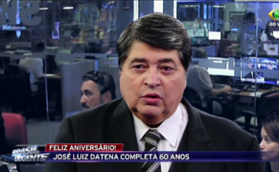 Datena em seu programa.