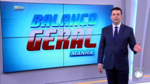 Matheus Furlan, novo apresentador do "Balanço Geral Manhã" (Foto: Reprodução/Record)