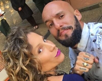 Maíra Charken  e o marido (Foto: Reprodução)