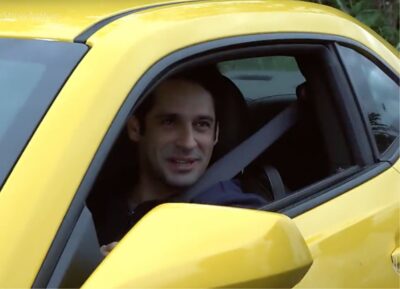 Bastidores de gravações de cena da novela 