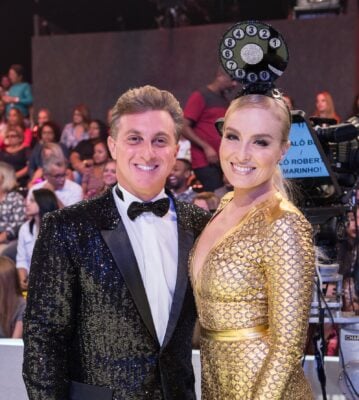 Angélica e Luciano no especial (Foto: Divulgação)