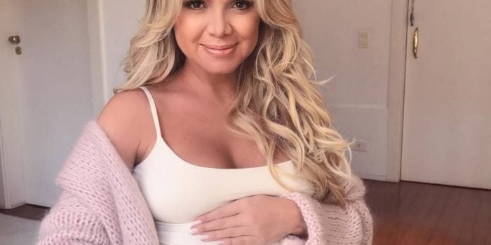 Eliana anuncia que faltam poucos dias para o nascimento de sua filha