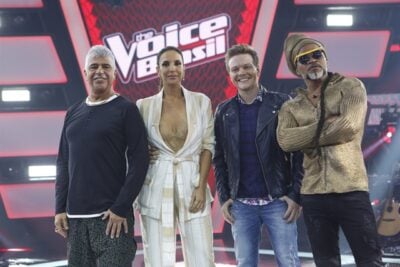 Lulu Santos, Ivete Sangalo, Michel Teló e Carlinhos Brown
(Foto: Globo/Fábio Rocha)