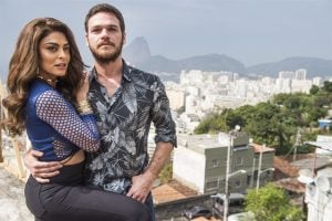 Bibi (Juliana Paes) e Rubinho (Emílio Dantas) em "A Força do Querer" (Foto: Globo/Mauricio Fidalgo)
