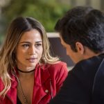 Sandra Helena (Nanda Costa) e Eric (Mateus Solano) em cena de 'Pega Pega'
(Foto: Globo/João Cotta)