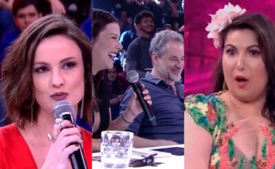 Jurados dessa semana tiraram sarro de polêmica nota 9 dada por Carolina Kasting (Foto montagem: TV Foco)