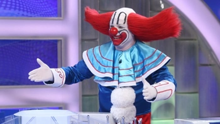 Luís Ricardo interpretando o palhaço Bozo. (Foto: Divulgação/SBT)