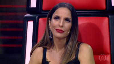 A cantora Ivete Sangalo no The Voice Brasil.
(Foto: Reprodução/Globo)