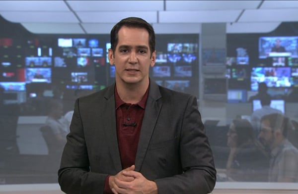 O Jornalista Luciano Cabral, da GloboNews (Foto: Divulgação)
