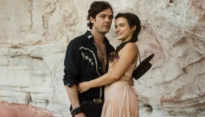 Gael (Sergio Guizé) e Clara (Bianca Bin) em 