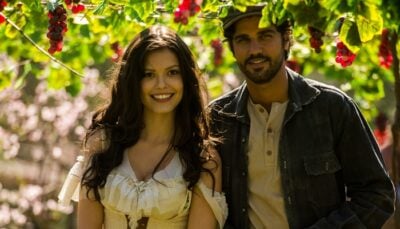 Maria Vitória (Vitória Strada) e Inácio (Bruno Cabrerizo) em 