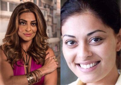 Juliana Paes começou como figurante na Globo. Na foto: ela hoje como Bibii e em 