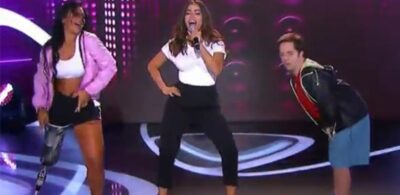 Anitta no Teleton (Foto: Reprodução)