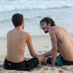 Ivan e Cláudio no último capítulo da novela (Foto: Reprodução)