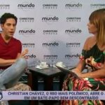 Christian Chávez faz revelações. (Foto: Reprodução/SBT)