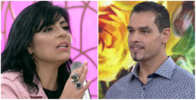 Fernanda Brum e mentalista (Foto: Divulgação)