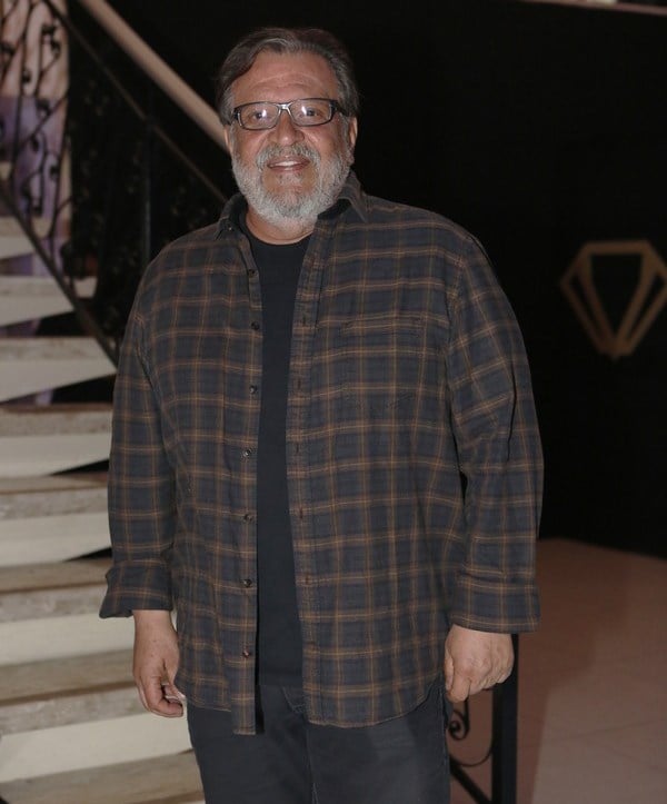 Luis Melo na festa da novela. Foto - divulgação/Gshow.