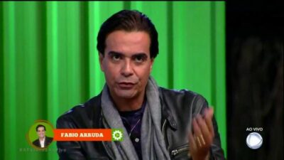 Fábio Arruda está na roça. (Foto: Reprodução/TV Record)