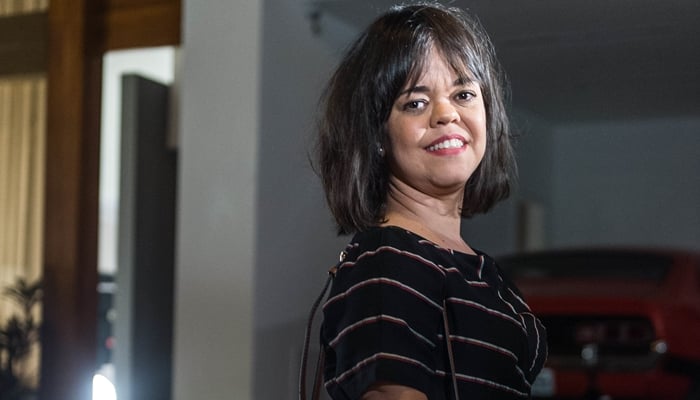 Estela Juliana Caldas de "O Outro Lado do Paraíso" (Foto: Divulgação)